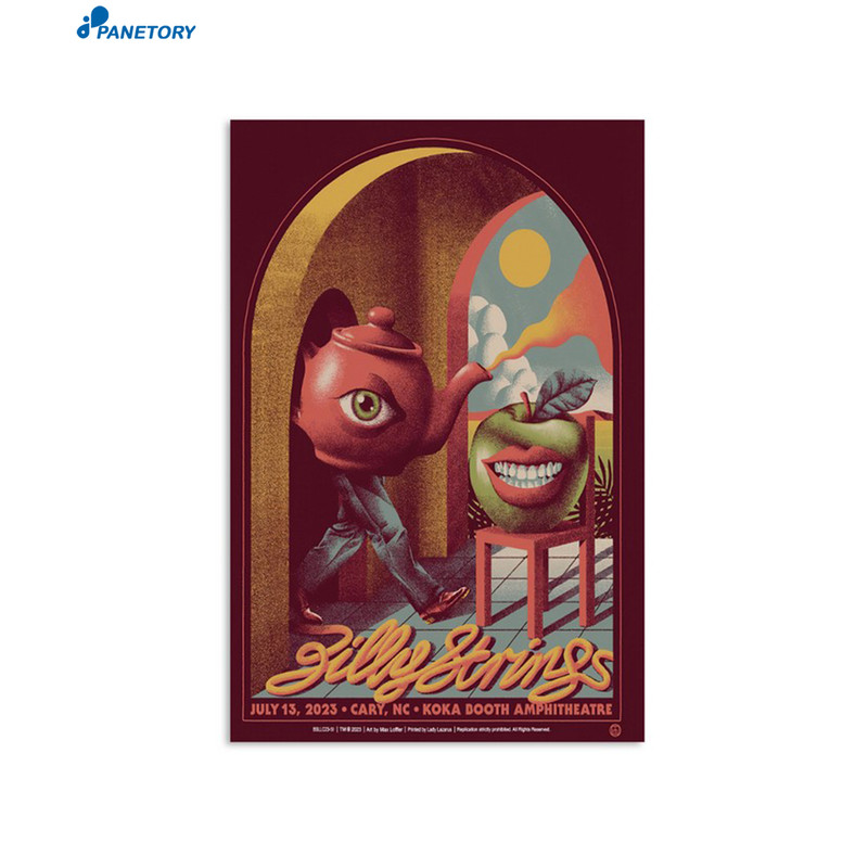 Billy Strings Cary Tour Nc July 13 2023 Poster.jpg