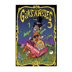 guns n' roses october 22 2023 boise idaho poster