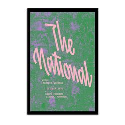 the national lisbon portugal october 7 2023 poster