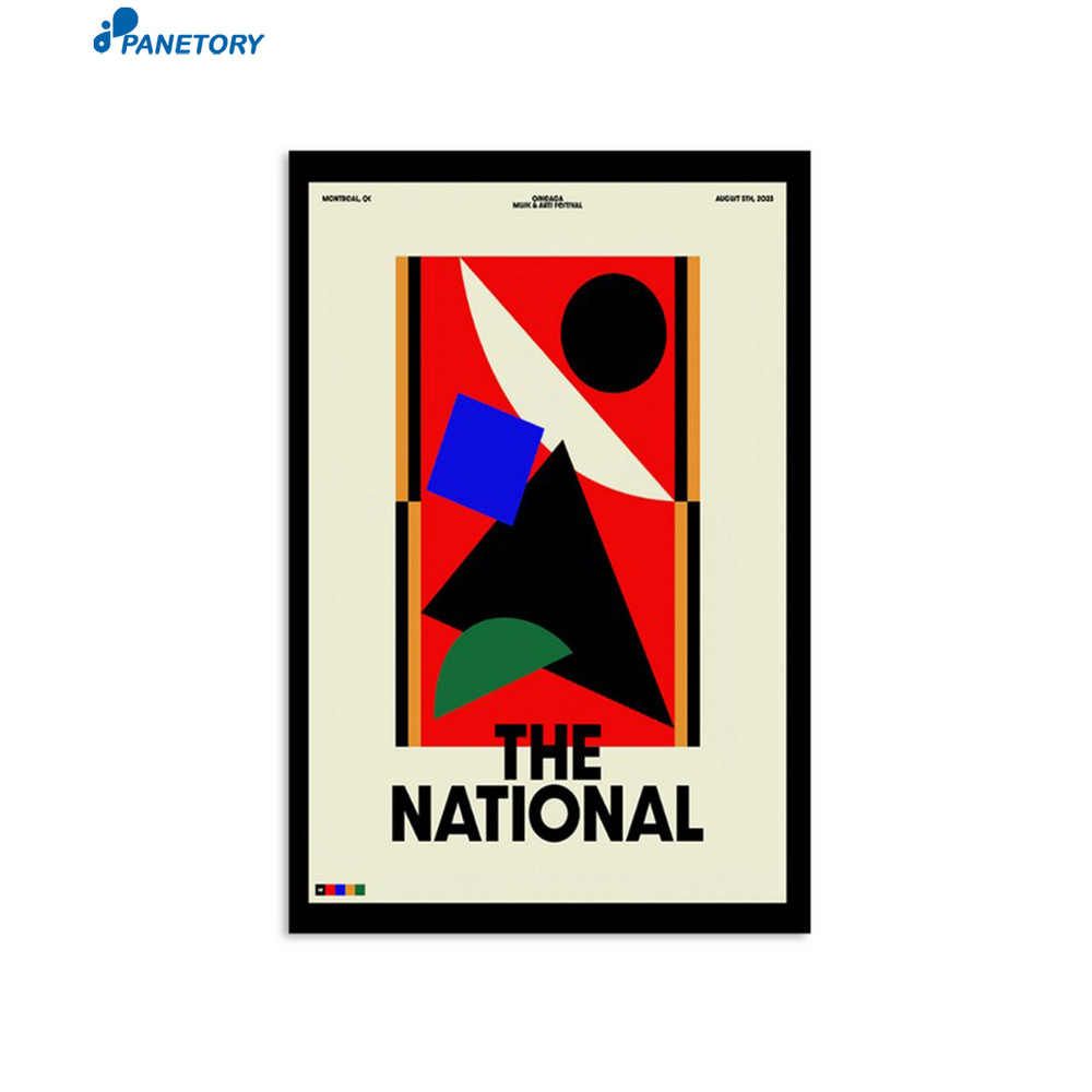 The National Montreal Ca Tour August 05 2023 Poster.jpg