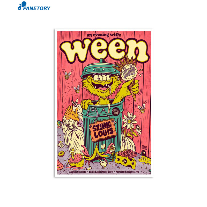 Ween Band Maryland Heights Mo August 5th 2023 Poster.jpg
