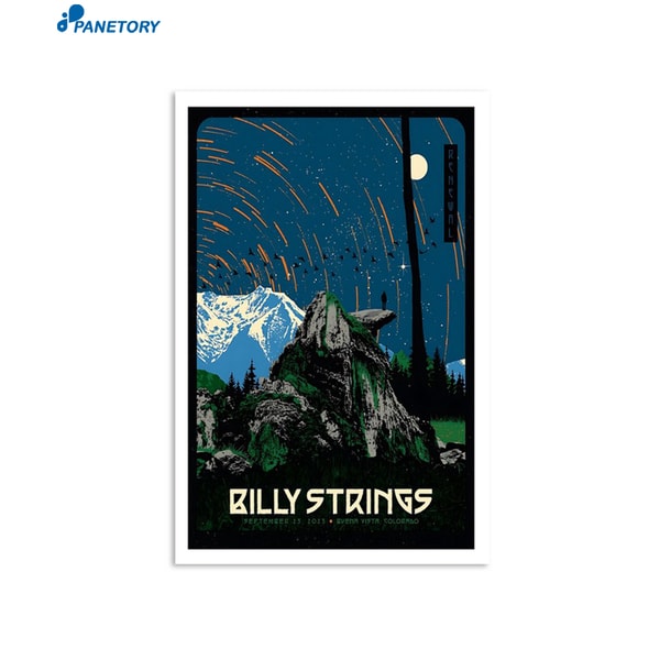 Billy Strings Bvena Vista Sep 22 2023 Colorado Poster - Inspire Uplift