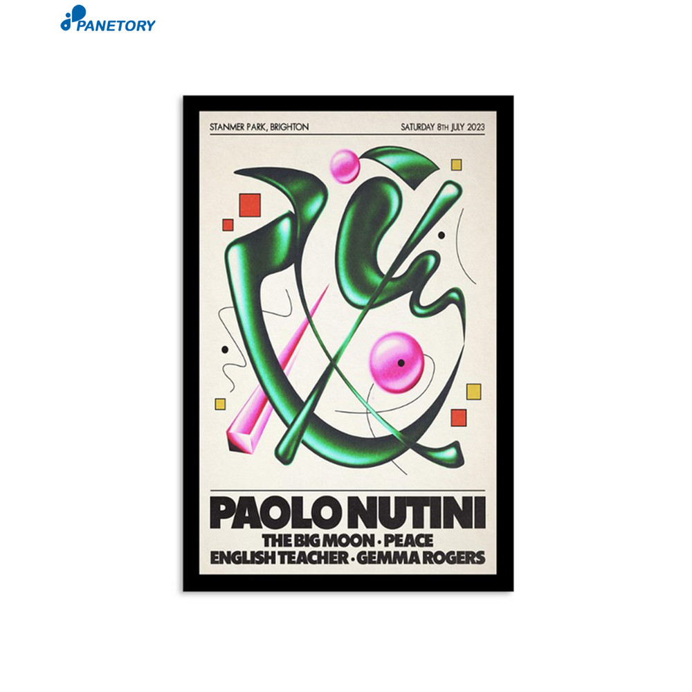 Paolo Nutini Tour Brighton England July 8 2023 Poster.jpg