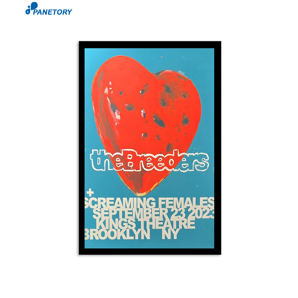 The Breeders Tour At Kings Theatre Sep 23 2023 Poster.jpg