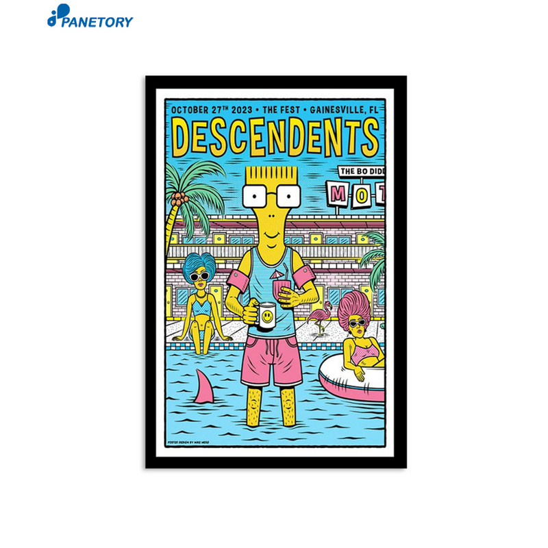 The Descendents In Gainesville October 27 2023 Poster.jpg