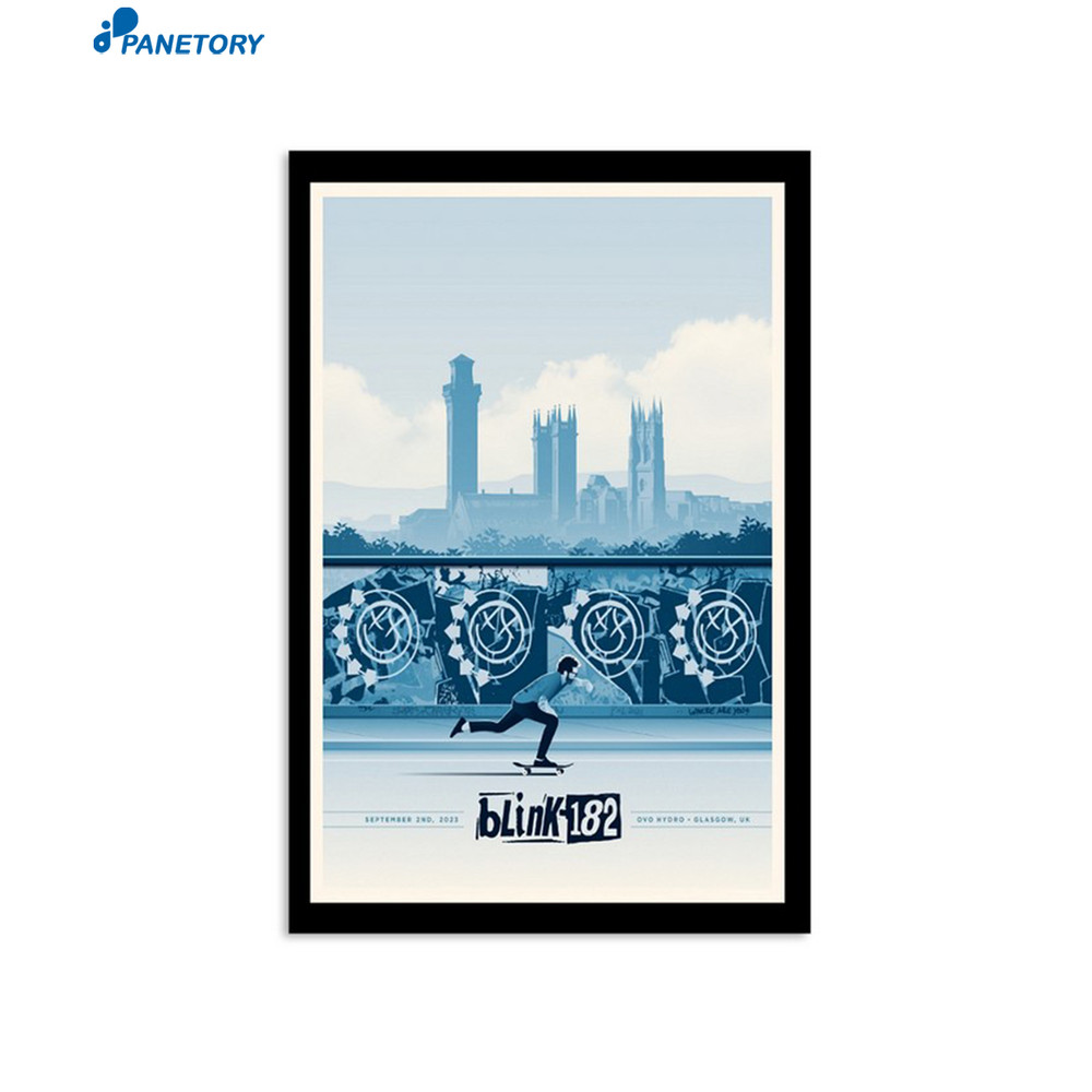 Blink-182 Ovo Hydro Glasgow Uk September 2 2023 Poster.jpg