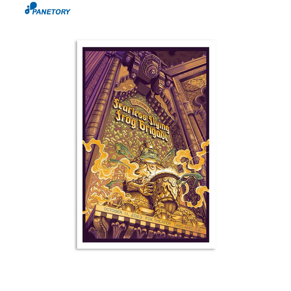 Les Claypool Oct 11 2023 Fox Theater Oakland Ca Poster.jpg