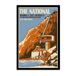 the national november 11 2023 san diego ca show poster