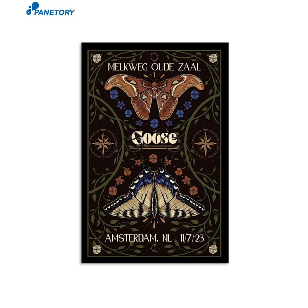 Goose November 7 2023 Tour Amsterdam Netherlands Poster.jpg