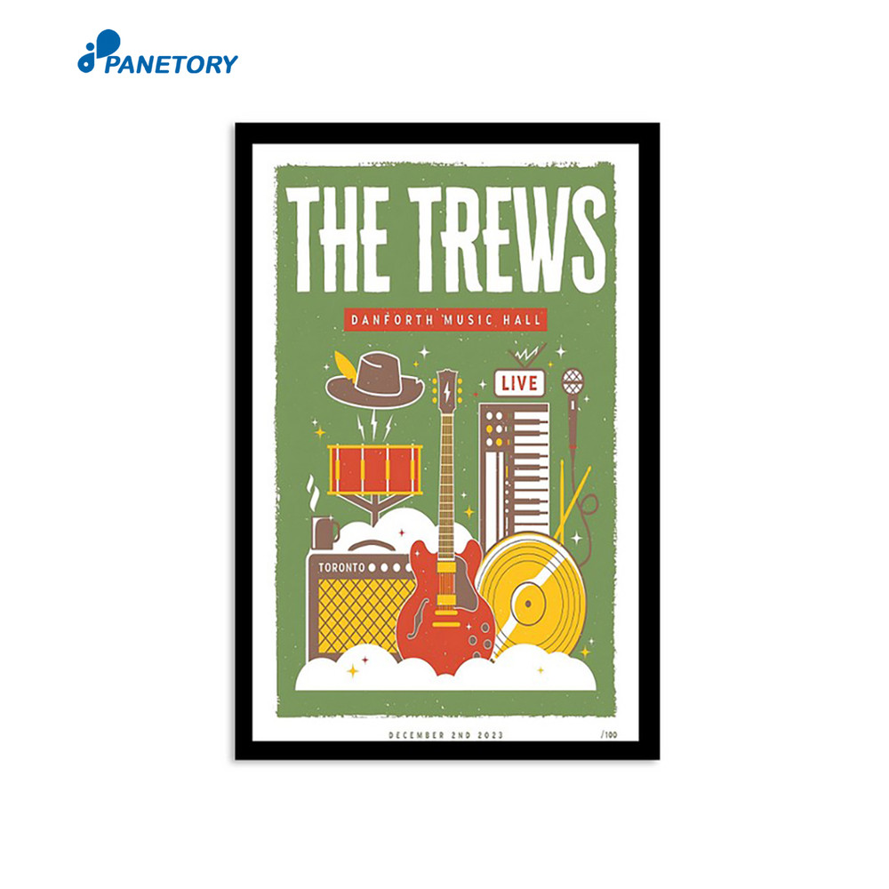 The Trews Toronto Danforth Music Hall 2 Dec 2023 Poster.jpg