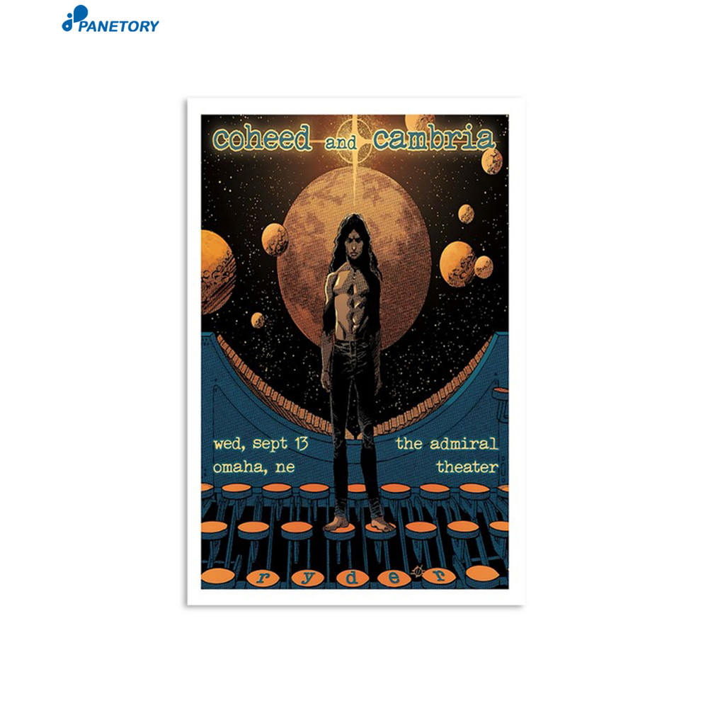 Coheed And Cambria Omaha The Admiral Sept 13 2023 Poster.jpg