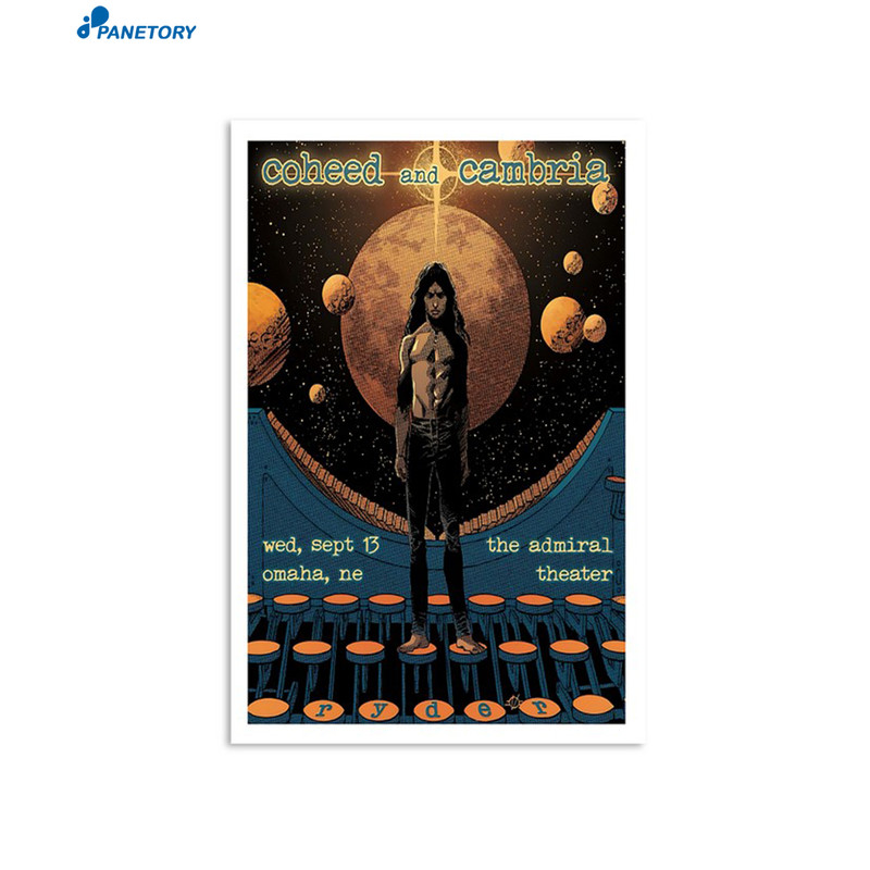 Coheed And Cambria Omaha The Admiral Sept 13 2023 Poster.jpg
