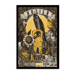 hozier event san diego petco park 29 october 2023 poster