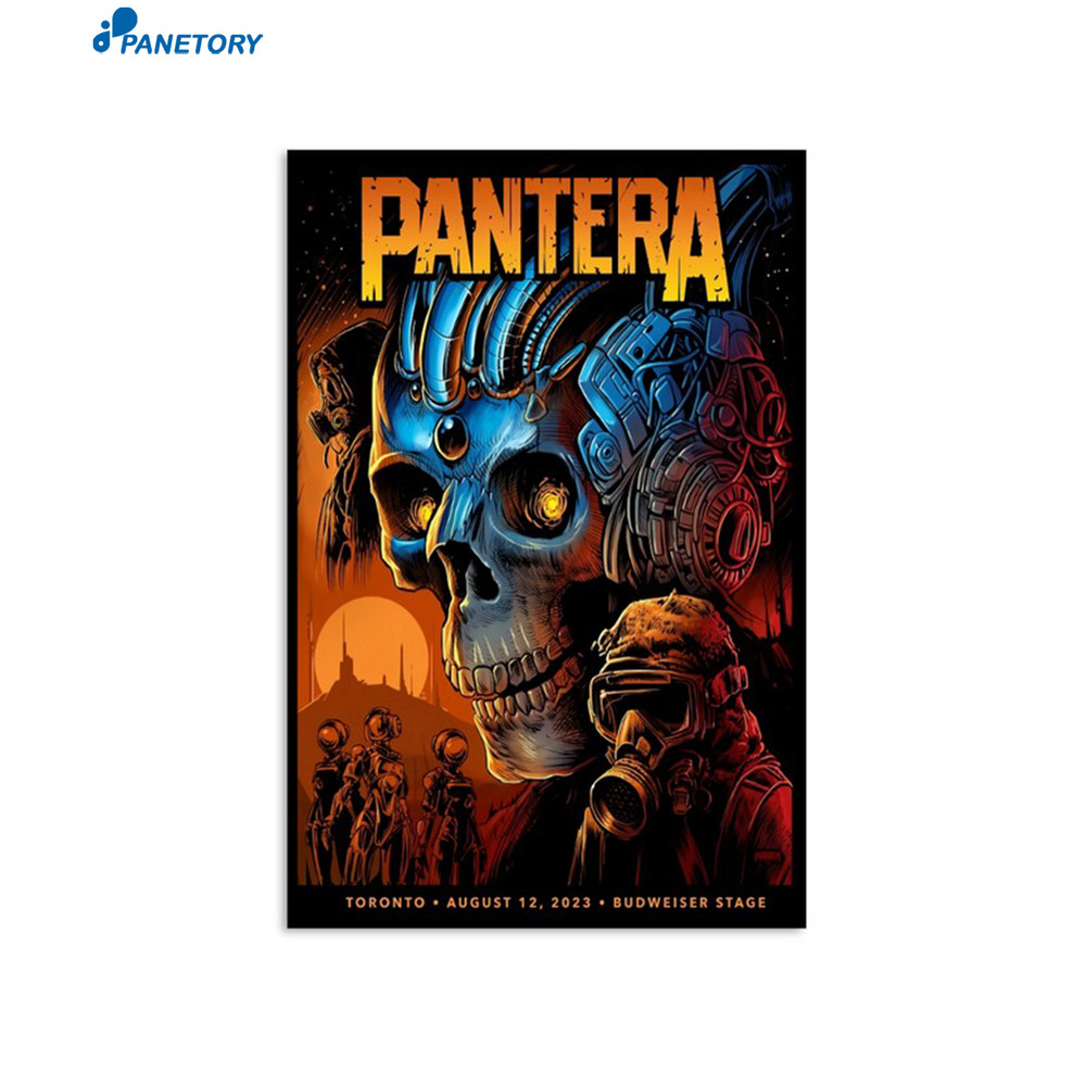 Pantera Budweiser Stage Toronto On August 12 2023 Poster.jpg