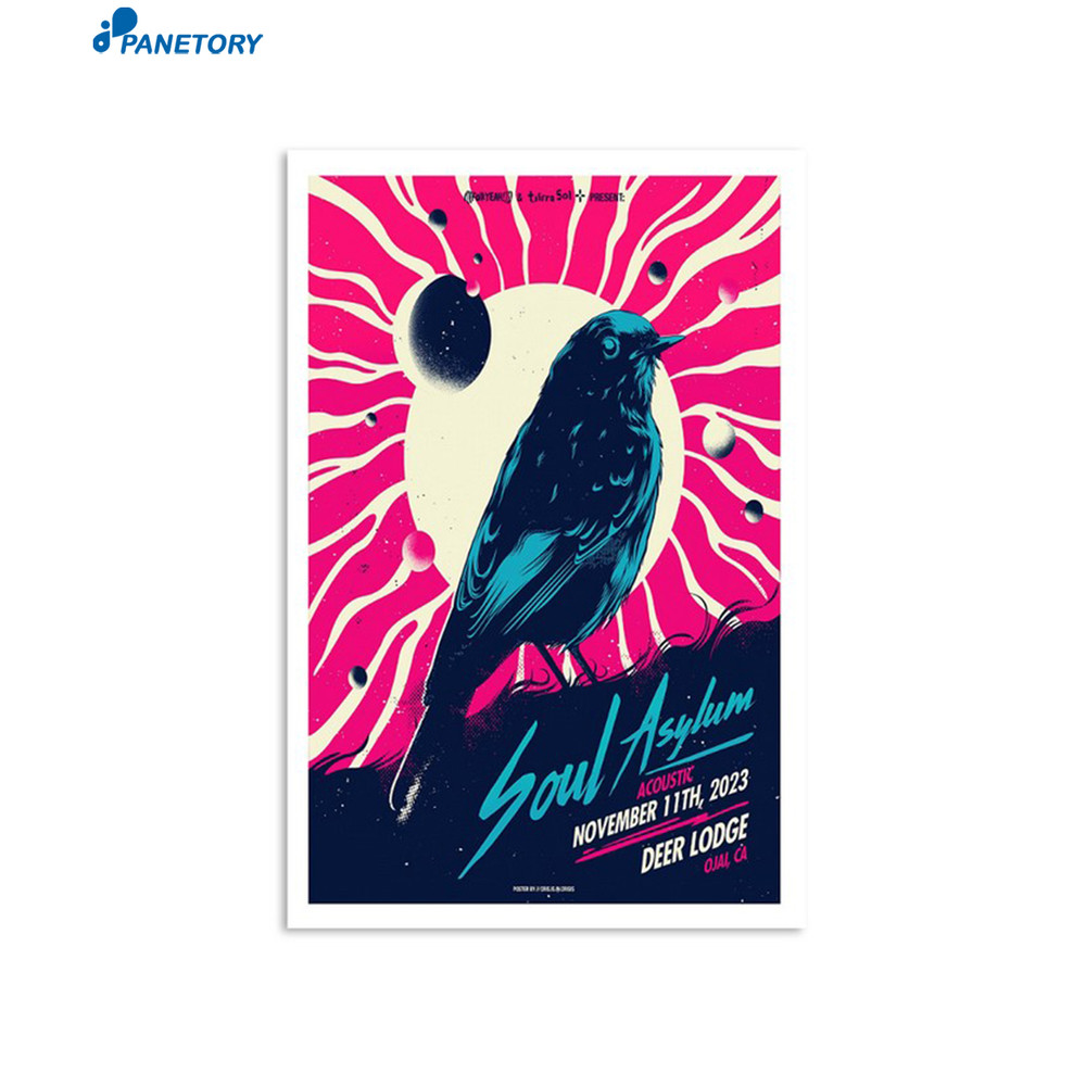 Soul Asylum November 11th 2023 Deer Lodge Ojai Ca Poster.jpg