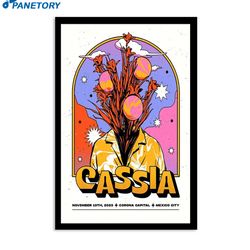 cassia november 19 2023 corona capital mexico city poster