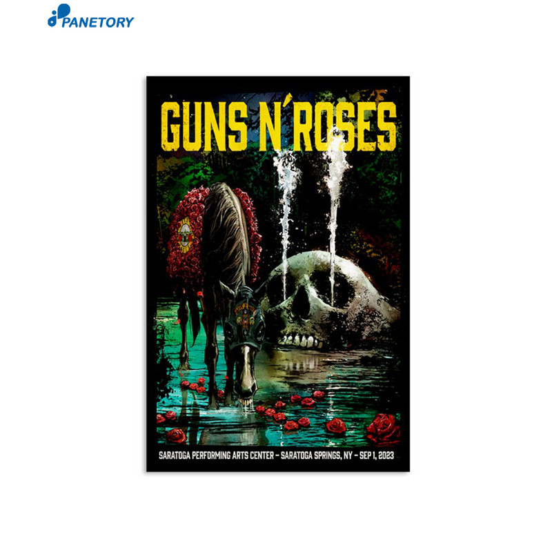 Guns N' Roses Saratoga Springs Ny September 1 2023 Poster.jpg