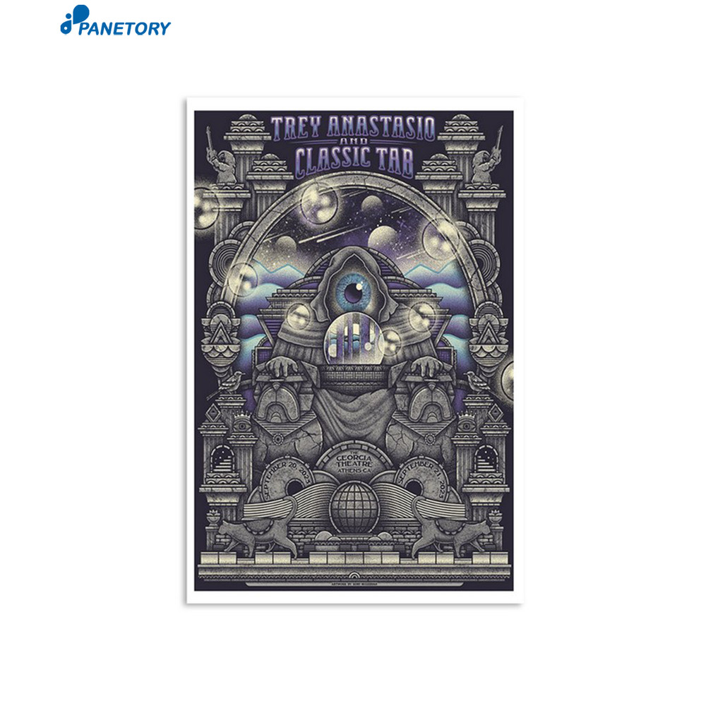 Trey Anastasio And Classic Tab Tour Athens Ga 2023 Poster.jpg
