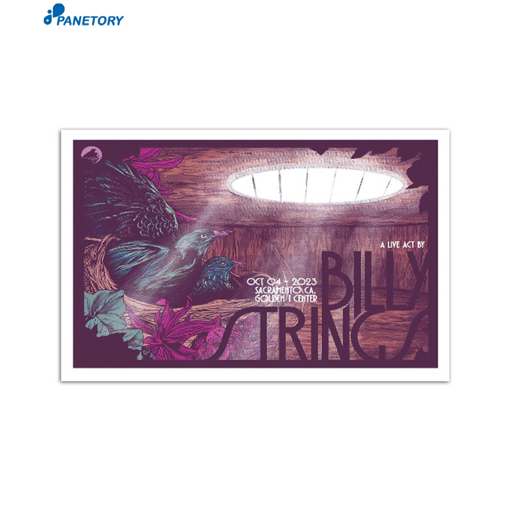 Billy Strings Golden 1 Center Sacramento Oct 4 2023 Poster.jpg