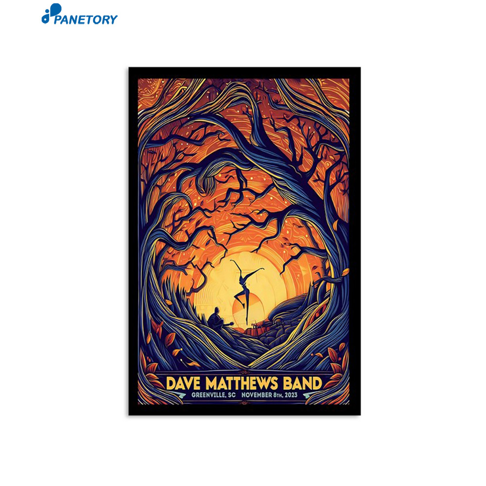 Dave Matthews Band Shows Greenville November 8 2023 Poster.jpg