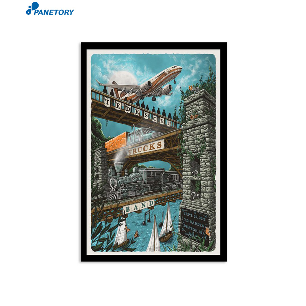Tedeschi Trucks Band At Td Garden September 27 2023 Poster.jpg