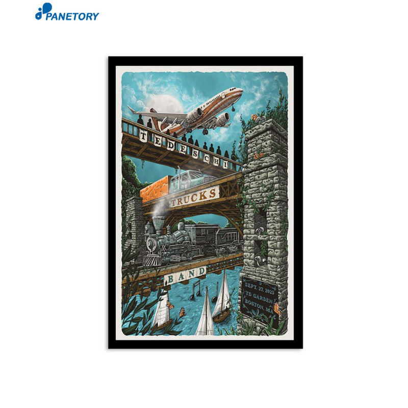 Tedeschi Trucks Band At Td Garden September 27 2023 Poster.jpg