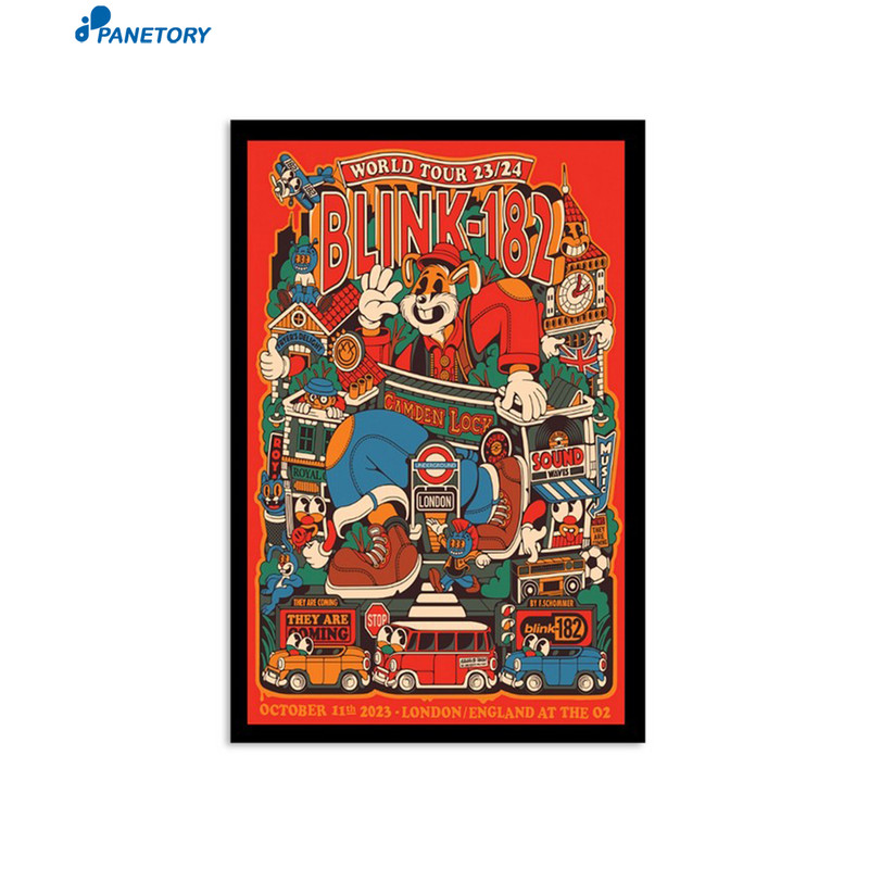 Blink-182 October 11th 2023 London England At The O2 Poster.jpg