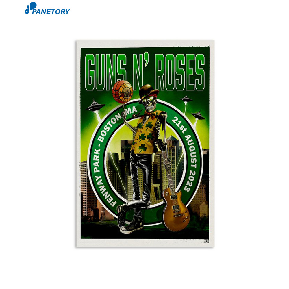 Guns N' Roses Fenway Park Boston Tour August 21 2023 Poster.jpg