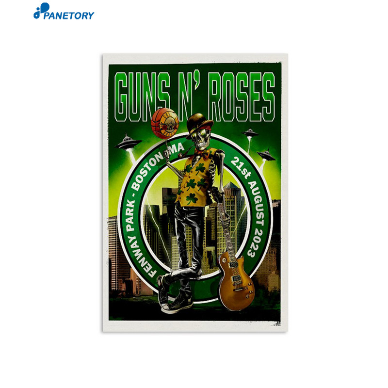 Guns N' Roses Fenway Park Boston Tour August 21 2023 Poster.jpg