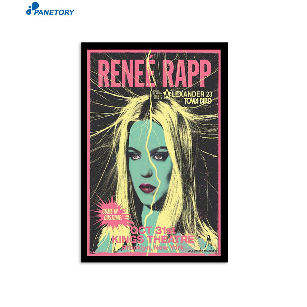 Renee Rapp Brooklyn Poster Kings Theatre 31 Oct 2023 Poster.jpg