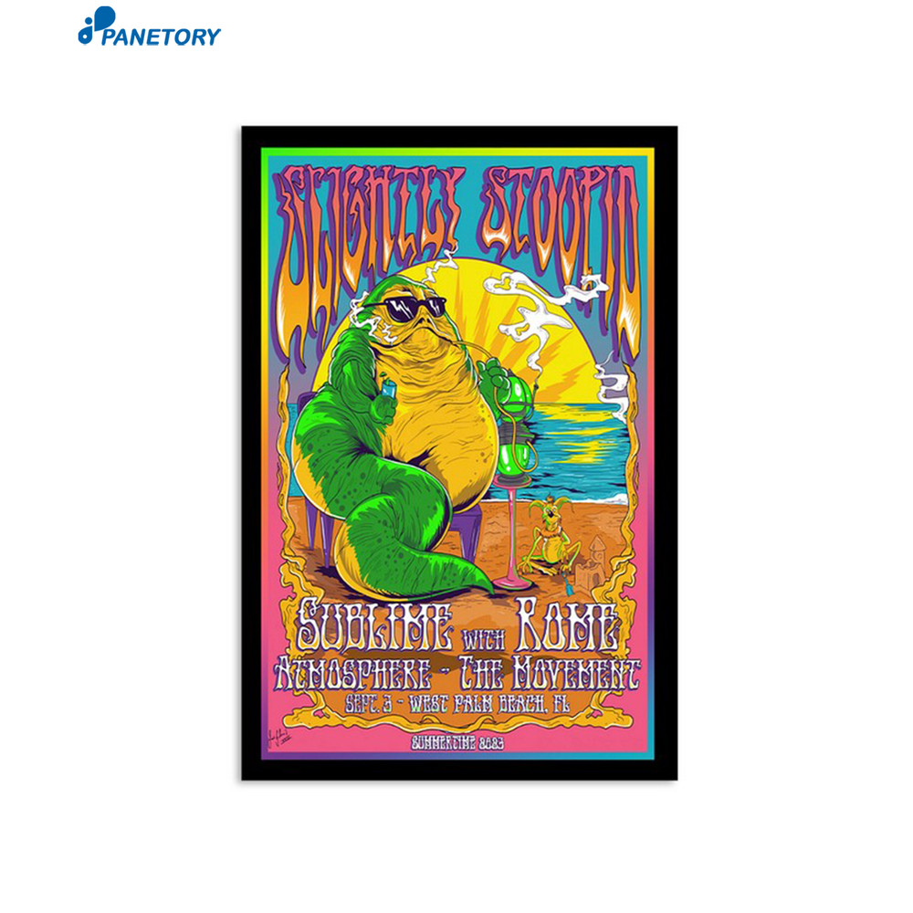 Slightly Stoopid West Palm Beach Fl September 3 2023 Poster.jpg