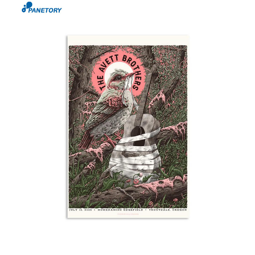 The Avett Brothers Mcmenamins Edgefield July 16 2023 Poster.jpg