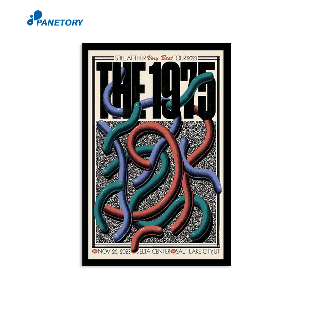 The 1975 Tour Delta Center Salt Lake City Nov 26 2023 Poster.jpg