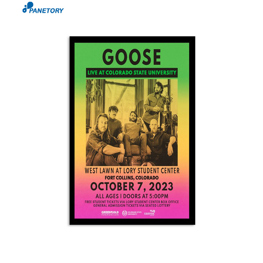 Goose Live At Colorado State University October 7 2023 Poster.jpg
