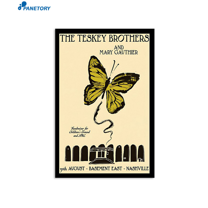 The Teskey Brothers Tour The Basement East Aug 30 2023 Poster.jpg