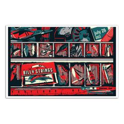billy strings thompson's point july 29 2023 portland me poster