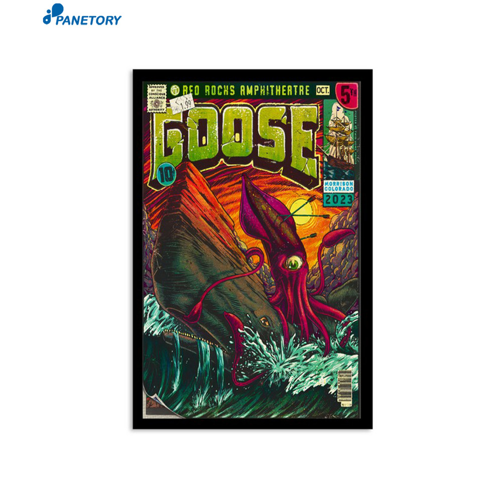 Goose October 5 2023 Red Rocks Amphitheatre Morrison Co Poster.jpg
