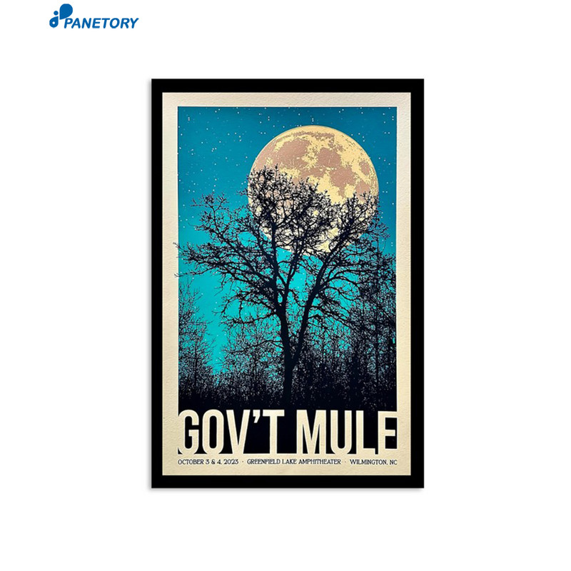 Gov't Mule Tour Greenfield Lake Amphitheater Oct 3 2023 Poster.jpg