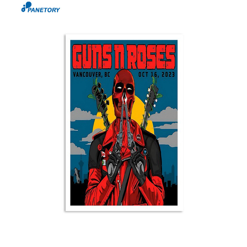 Guns N' Roses Oct 16 2023 Bc Place Stadium Vancouver Ca Poster.jpg