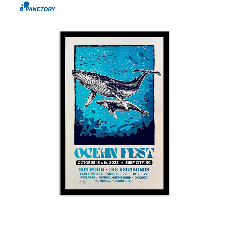 Surf City Nc Ocean Fest Event Poster October 13 14 2023 Poster.jpg