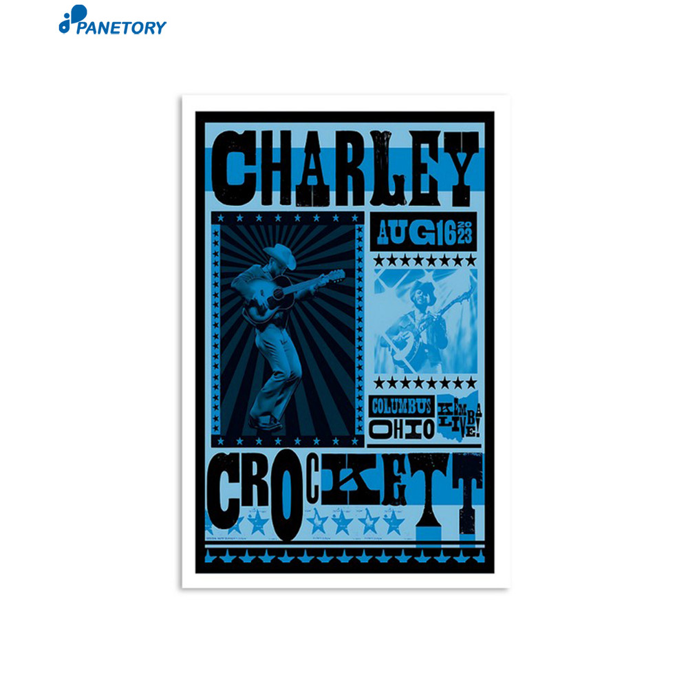 Charley Crockett Kemba Live Columbus Theater Aug 16 2023 Poster.jpg
