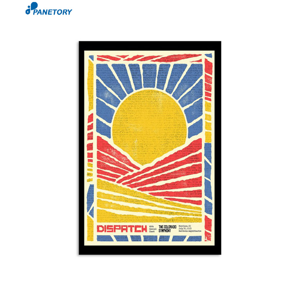 Dispatch Red Rocks Amphitheatre Morrison Co July 30 2023 Poster.jpg