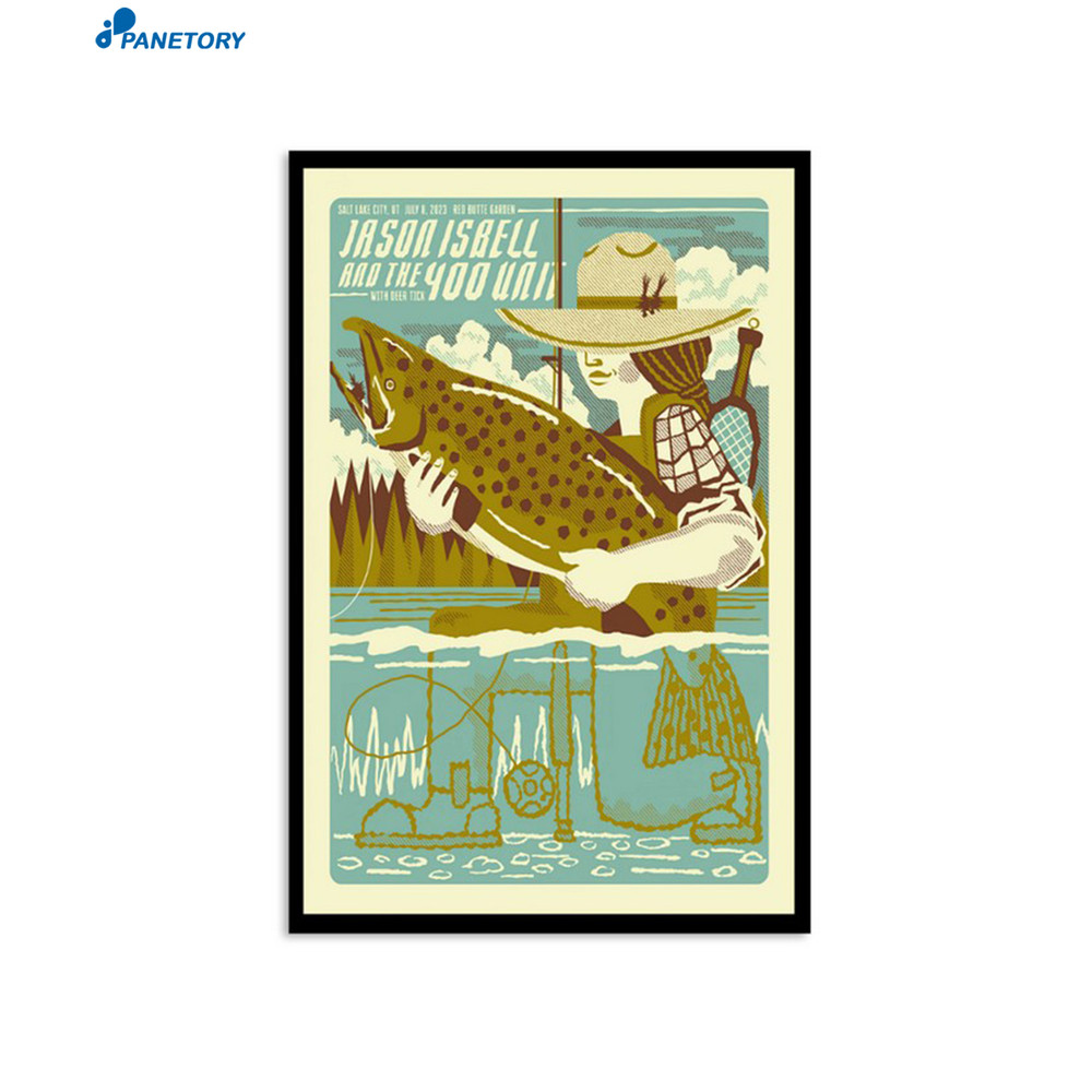 Jason Isbell And The 400 Unit Salt Lake City July 8 2023 Poster.jpg