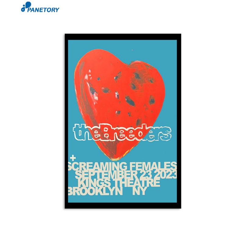 The Breeders Kings Theatre Brooklyn Ny September 23 2023 Poster.jpg