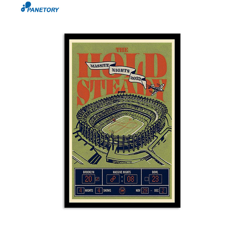 The Hold Steady Massive Nights Run At Brooklyn Bowl 2023 Poster.jpg