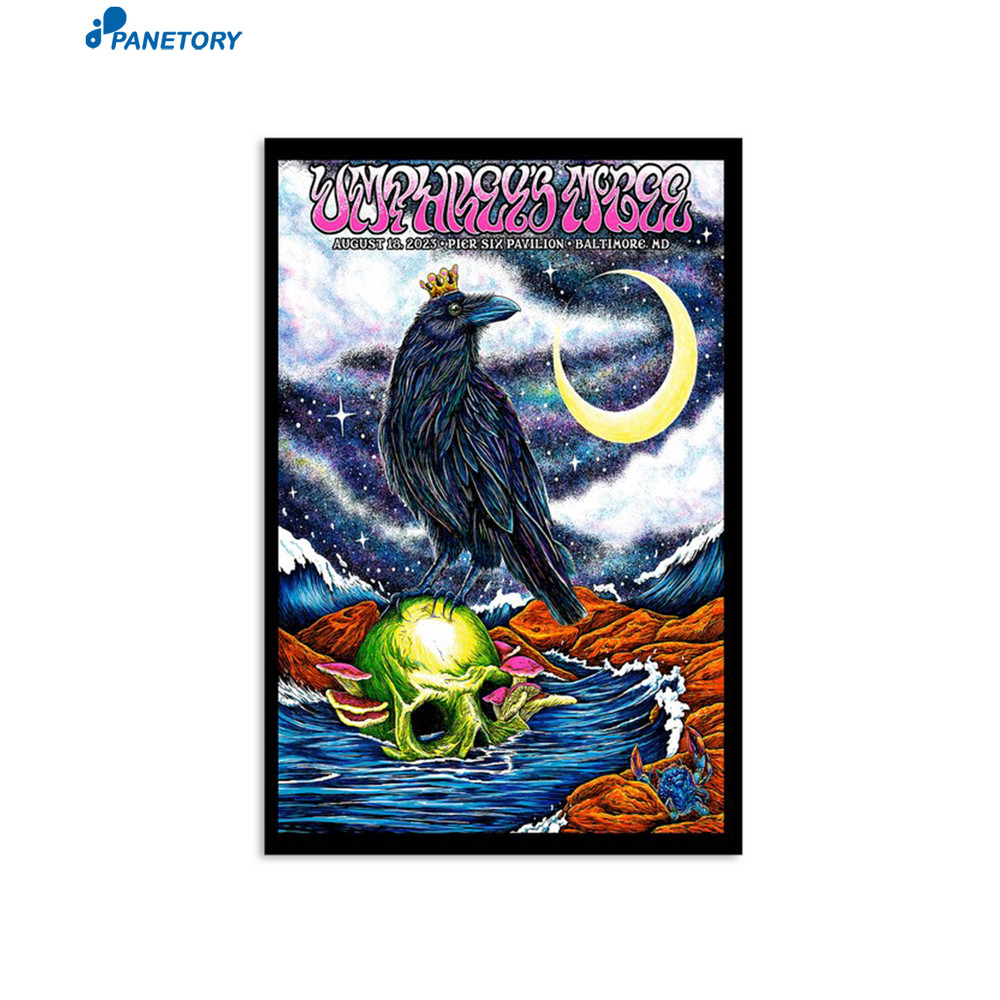 Umphrey's Mcgee Pier Six Pavilion Concert August 18 2023 Poster.jpg