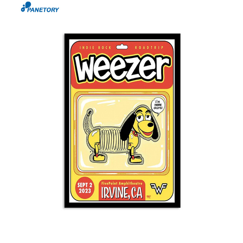 Weezer Fivepoint Amphitheatre Irvine Ca September 2 2023 Poster.jpg