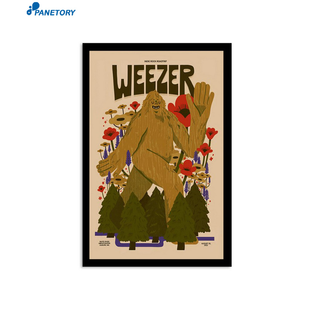 Weezer White River Amphitheatre Auburn Wa August 20 2023 Poster.jpg