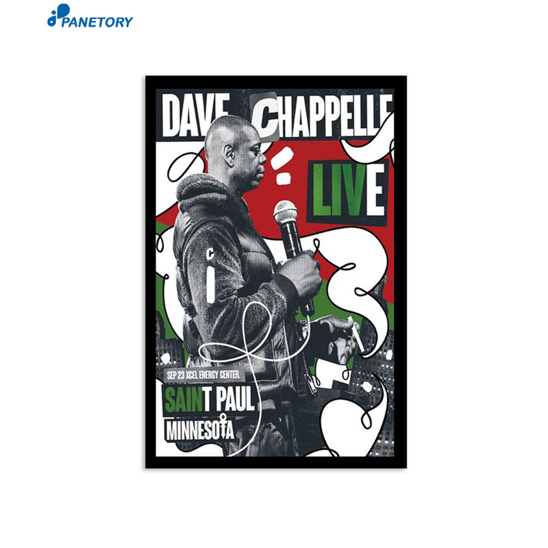 Dave Chappelle Saint Paul Xcel Energy Center Sept 23 2023 Poster.jpg