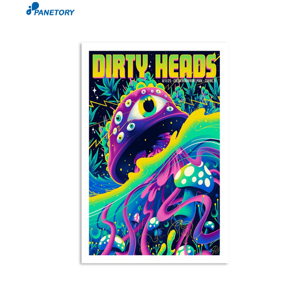 Dirty Heads Cocoa Riverfront Park Cocoa Fl August 11 2023 Poster.jpg